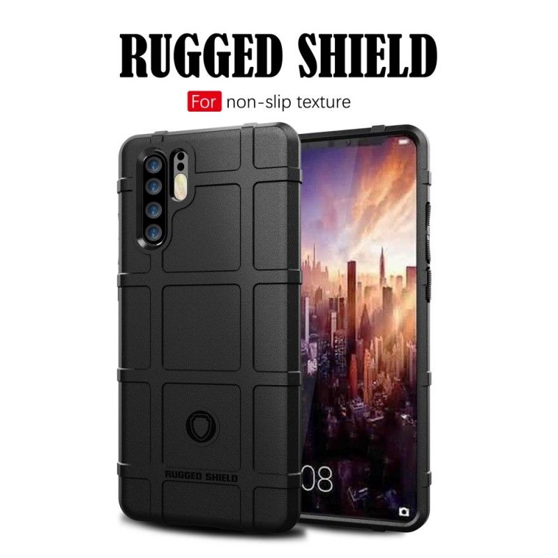 Cover Huawei P30 Pro Sort Robust Skjold