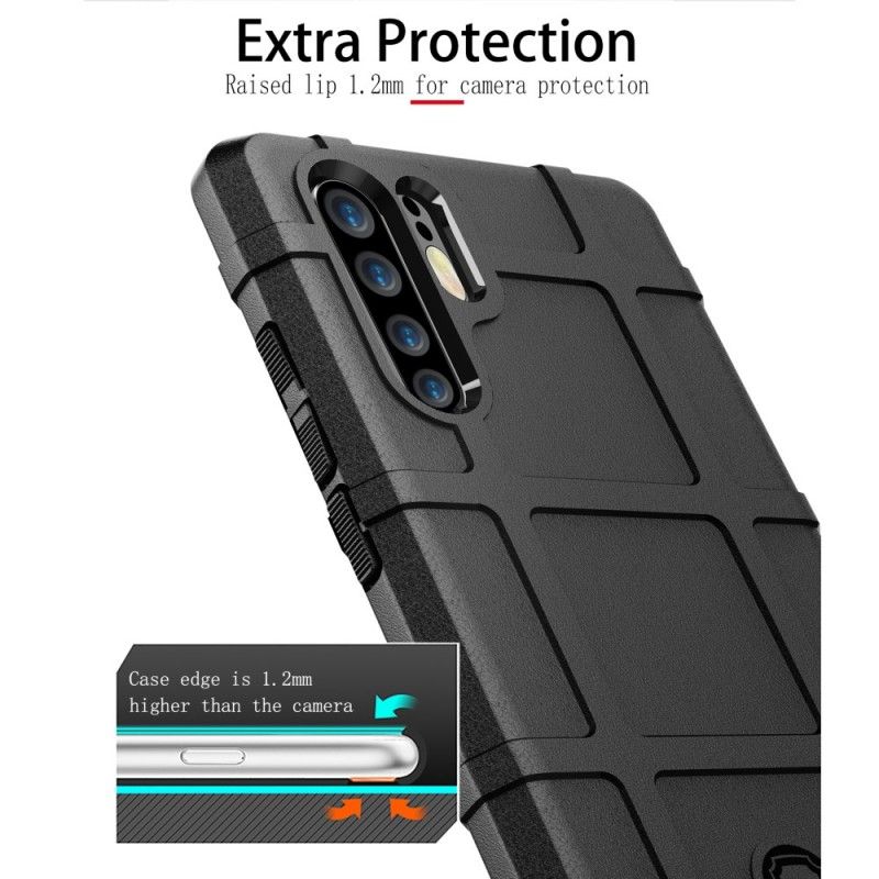 Cover Huawei P30 Pro Sort Robust Skjold