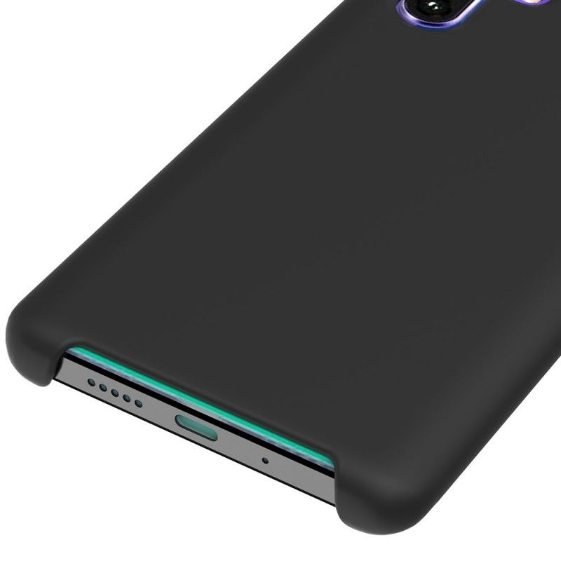 Cover Huawei P30 Pro Sort Silikone Væske Original