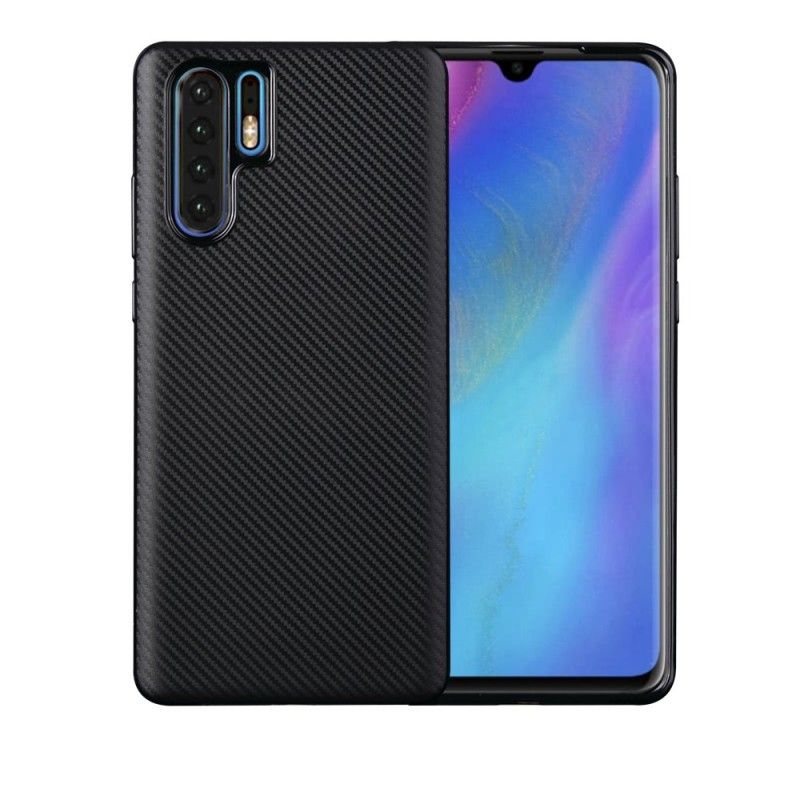 Cover Huawei P30 Pro Sort Skridsikker Vævet Beskyttelse