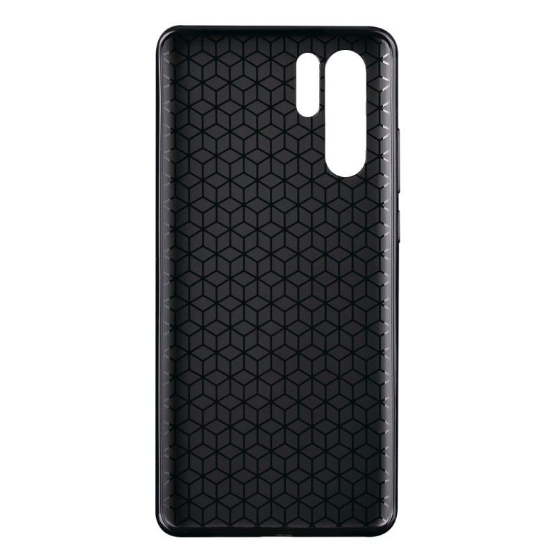 Cover Huawei P30 Pro Sort Skridsikker Vævet Beskyttelse