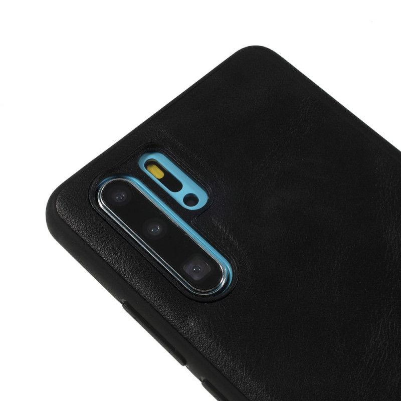 Cover Huawei P30 Pro Sort Vintage Stil X-Niveau Beskyttelse