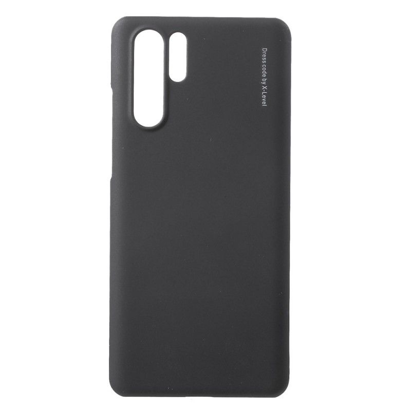 Cover Huawei P30 Pro Sort X-Niveau Metaleffekt