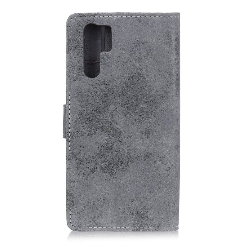 Flip Cover Læder Huawei P30 Pro Vintage Lædereffekt