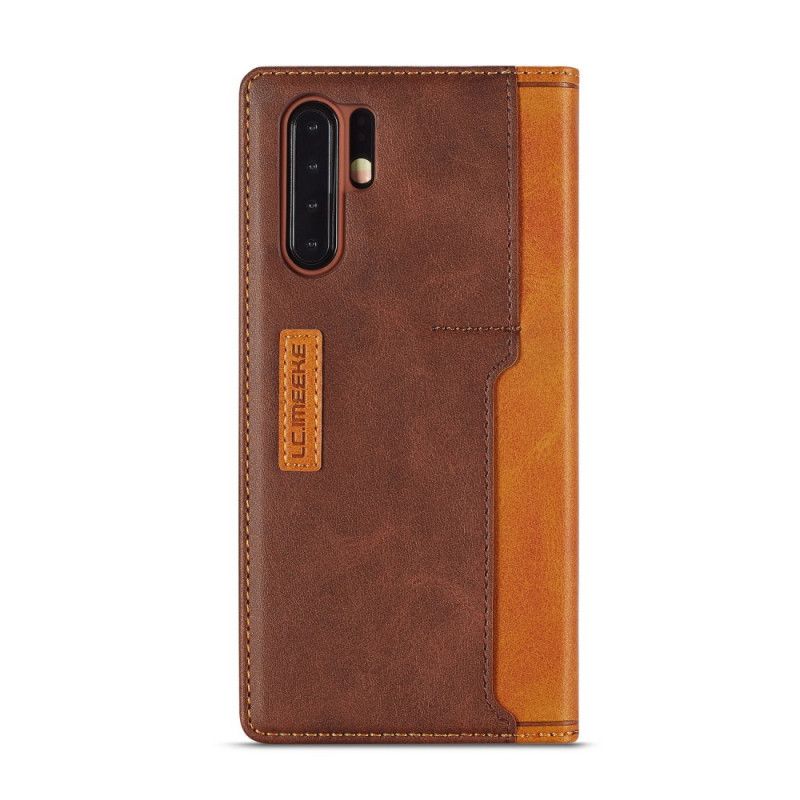 Læder Cover Huawei P30 Pro Mørkeblå Lc-001 Serie Lc.Imeeke