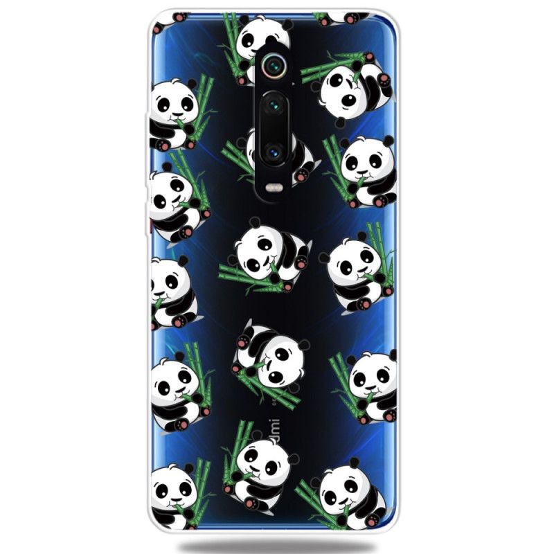 Cover for Xiaomi Mi 9T / Mi 9T Pro Små Pandaer