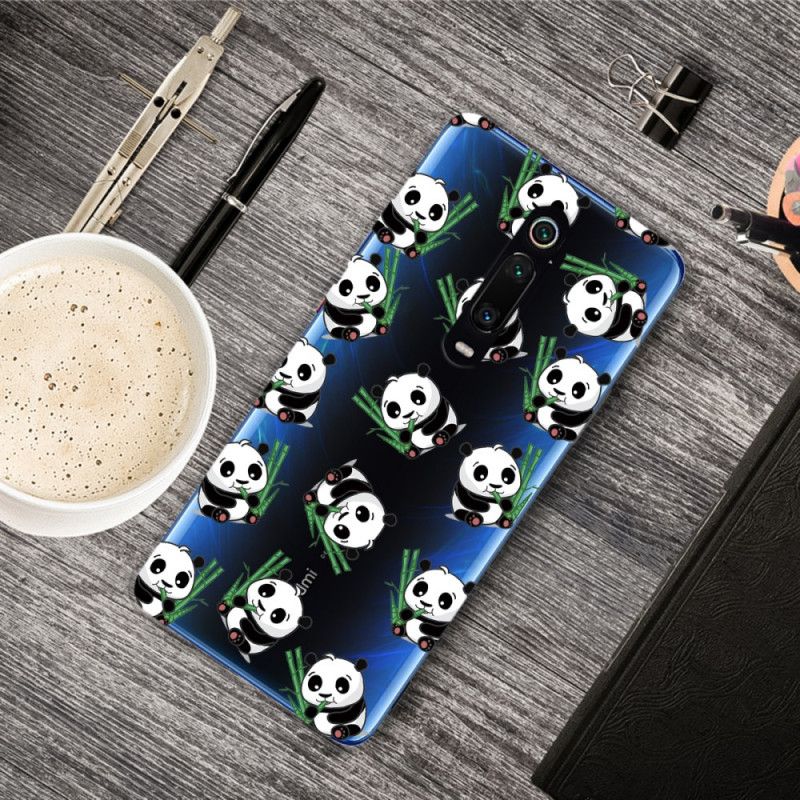 Cover for Xiaomi Mi 9T / Mi 9T Pro Små Pandaer