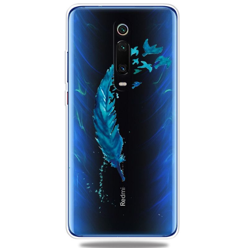 Cover for Xiaomi Mi 9T / Mi 9T Pro Smuk Fjer