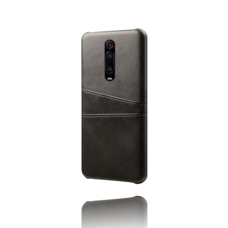 Cover for Xiaomi Mi 9T / Mi 9T Pro Sort Kortholder