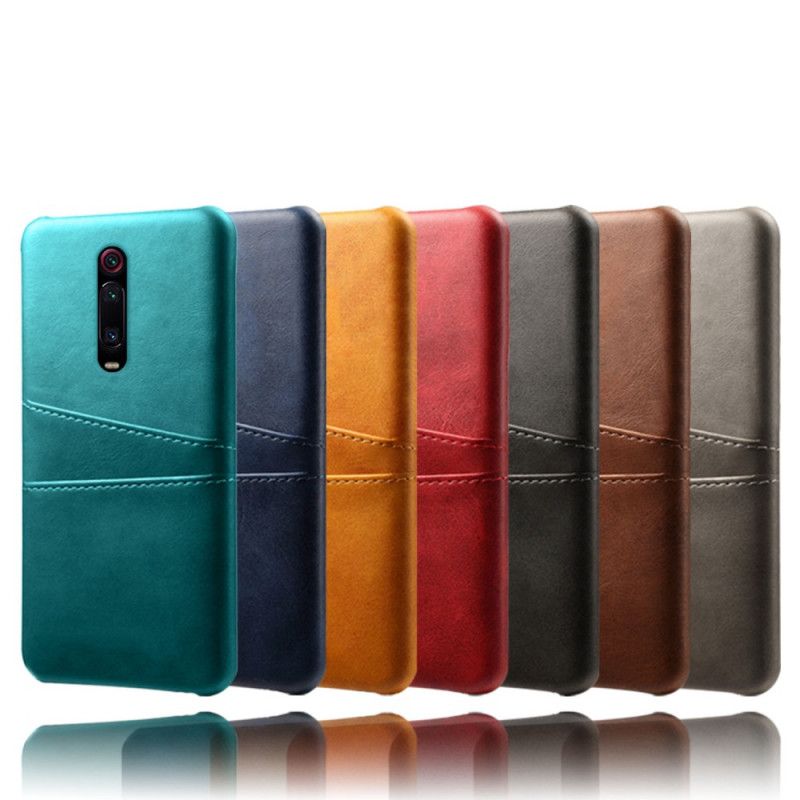 Cover for Xiaomi Mi 9T / Mi 9T Pro Sort Kortholder