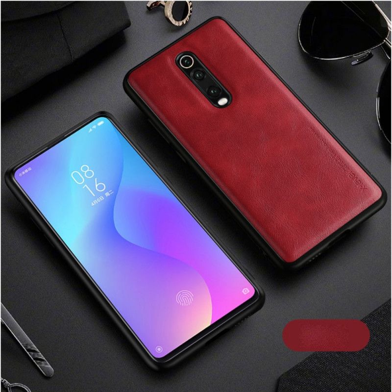 Cover for Xiaomi Mi 9T / Mi 9T Pro Sort Vintage Lædereffekt