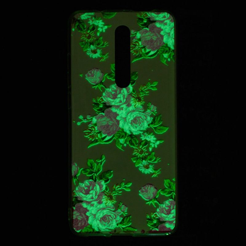 Cover Xiaomi Mi 9T / Mi 9T Pro Fluorescerende Frihedsblomster