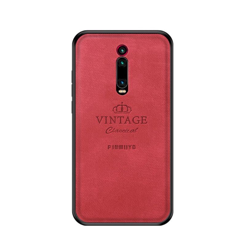 Cover Xiaomi Mi 9T / Mi 9T Pro Grå Hæderlig Vintage Pinwuyo