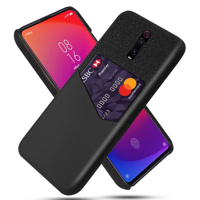 Cover Xiaomi Mi 9T / Mi 9T Pro Mørkeblå Ksq Kortholder