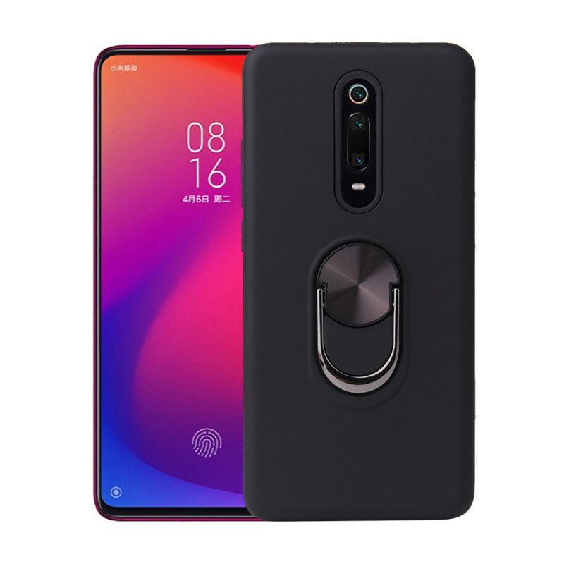 Cover Xiaomi Mi 9T / Mi 9T Pro Sort Aftagelig Med Støttering