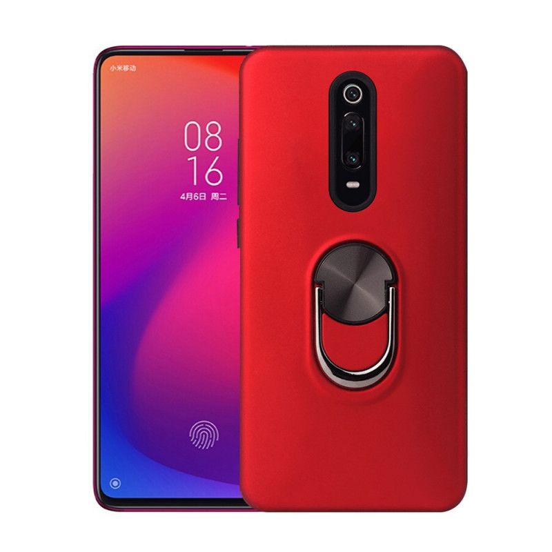 Cover Xiaomi Mi 9T / Mi 9T Pro Sort Aftagelig Med Støttering