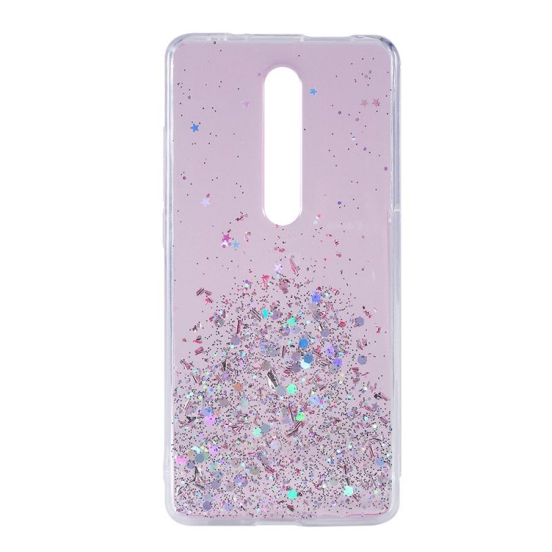 Cover Xiaomi Mi 9T / Mi 9T Pro Sort Jeg Elsker Glitter