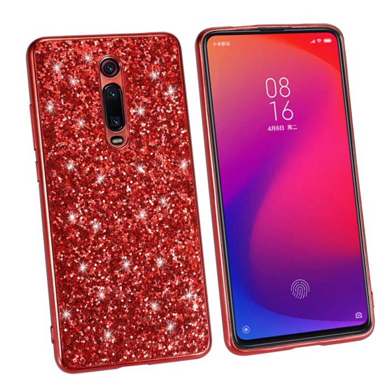 Cover Xiaomi Mi 9T / Mi 9T Pro Sort Jeg Er Glitter