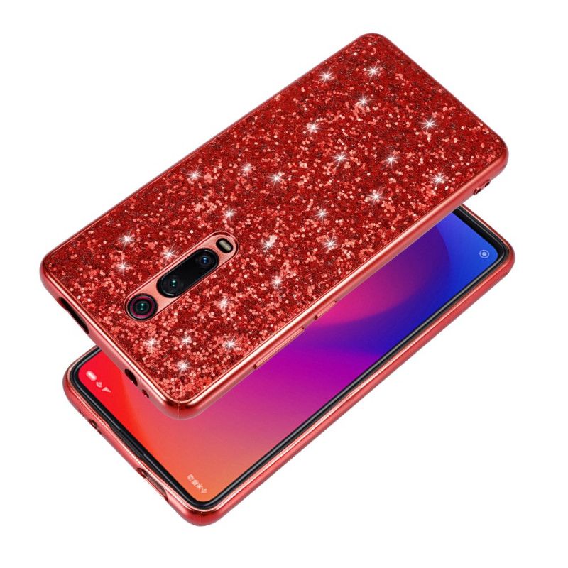 Cover Xiaomi Mi 9T / Mi 9T Pro Sort Jeg Er Glitter