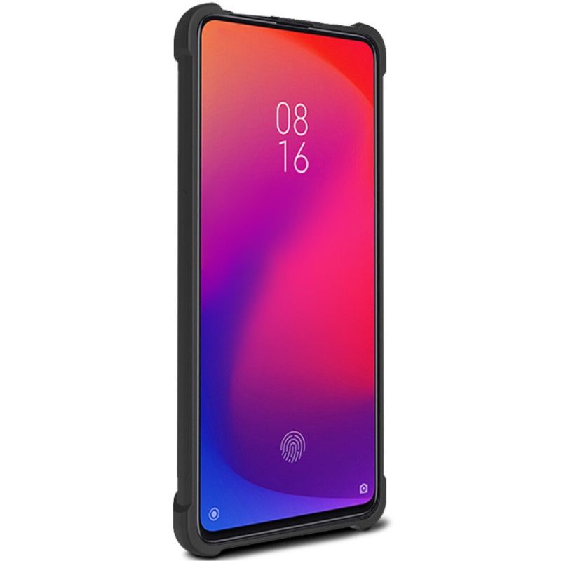 Cover Xiaomi Mi 9T / Mi 9T Pro Sort Med Imak Skærmfilm Beskyttelse