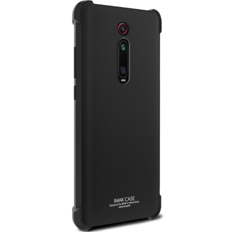 Cover Xiaomi Mi 9T / Mi 9T Pro Sort Med Imak Skærmfilm Beskyttelse