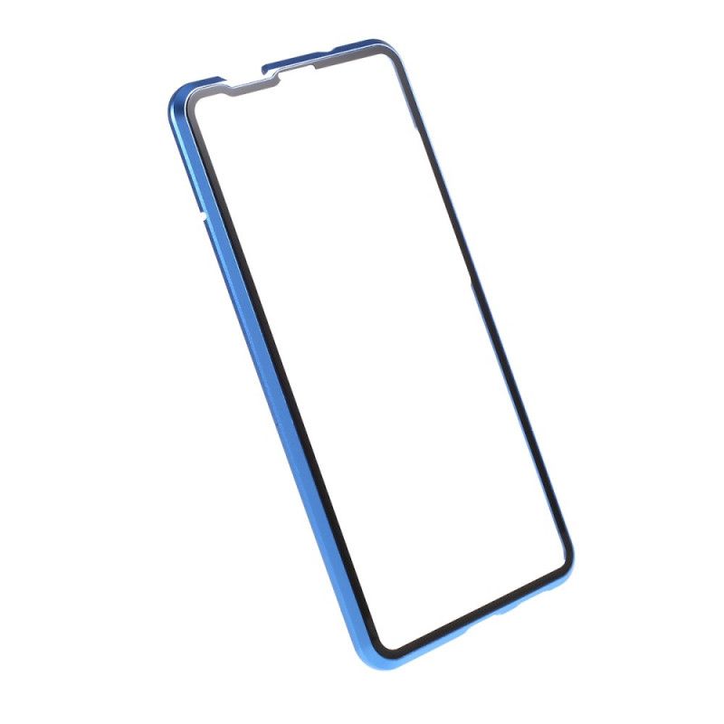 Cover Xiaomi Mi 9T / Mi 9T Pro Sort Metalkanter Og Hærdet Glas Original