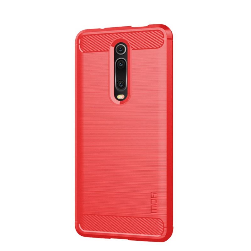 Cover Xiaomi Mi 9T / Mi 9T Pro Sort Mofi Børstet Kulfiber