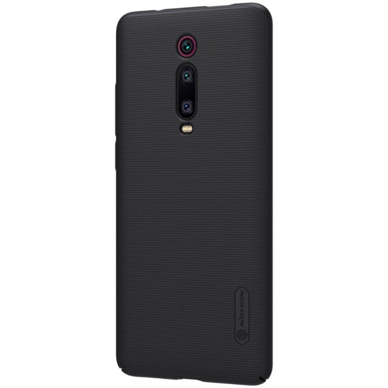 Cover Xiaomi Mi 9T / Mi 9T Pro Sort Stiv Frostet Nillkin Beskyttelse