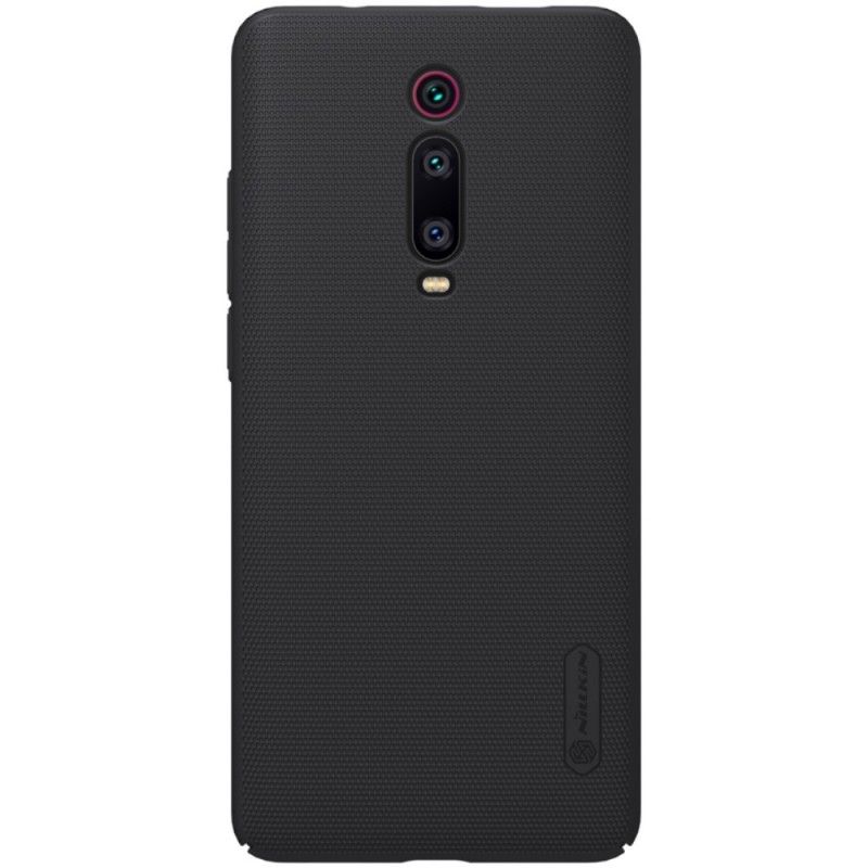 Cover Xiaomi Mi 9T / Mi 9T Pro Sort Stiv Frostet Nillkin Beskyttelse