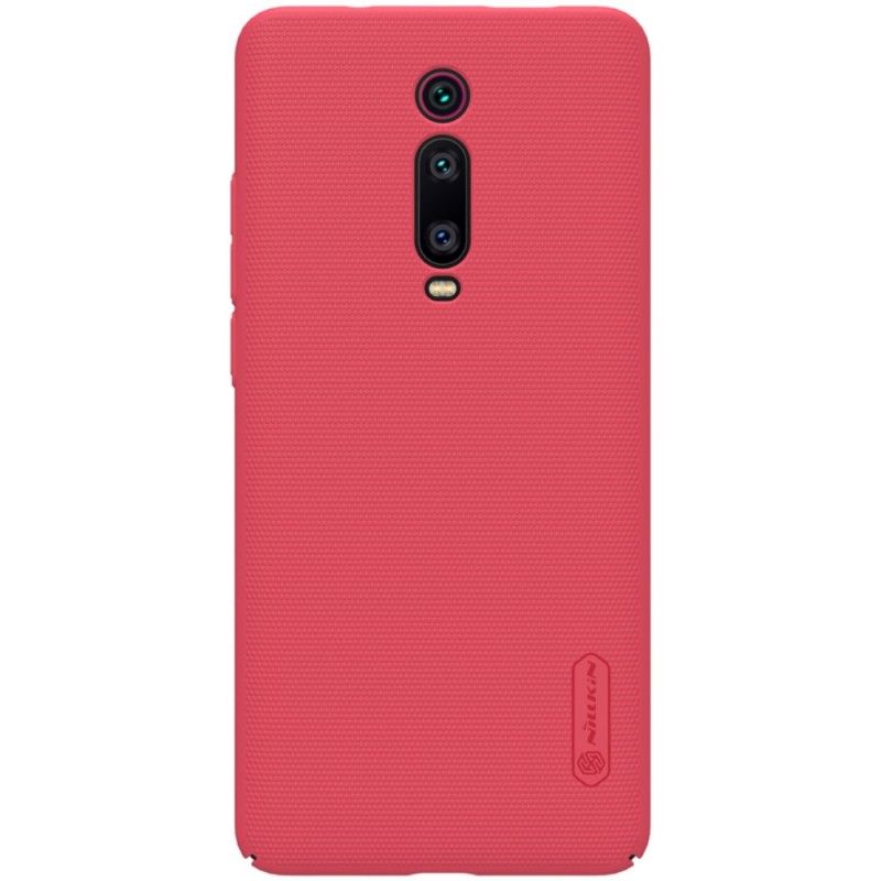 Cover Xiaomi Mi 9T / Mi 9T Pro Sort Stiv Frostet Nillkin Beskyttelse