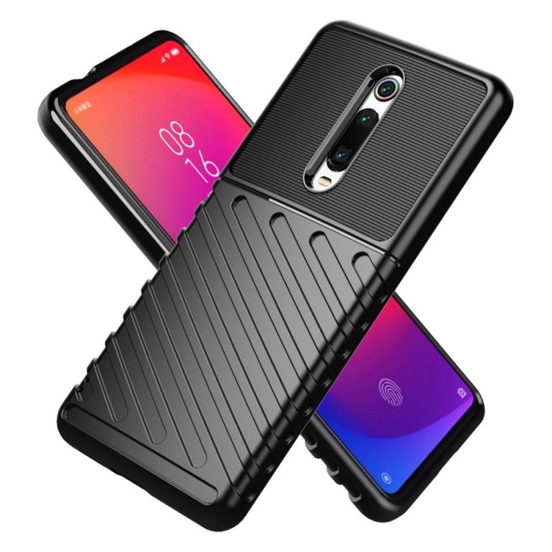 Cover Xiaomi Mi 9T / Mi 9T Pro Sort Torden Serie Beskyttelse