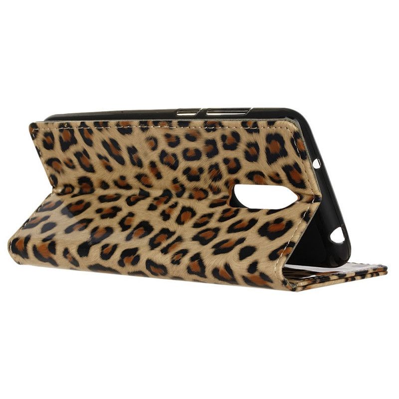 Flip Cover Læder for Xiaomi Mi 9T / Mi 9T Pro Enkel Leopard