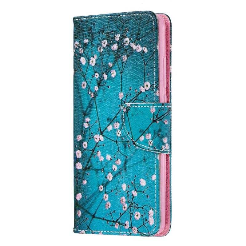 Flip Cover Læder Xiaomi Mi 9T / Mi 9T Pro Blomstrende Træ