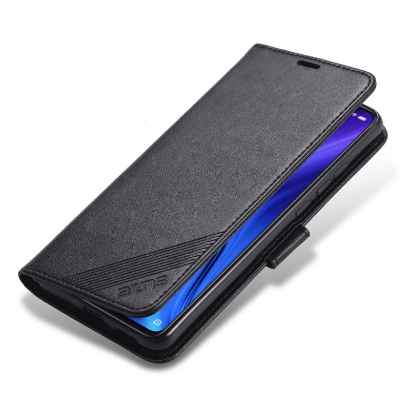 Flip Cover Læder Xiaomi Mi 9T / Mi 9T Pro Sort Luksus Azns Beskyttelse