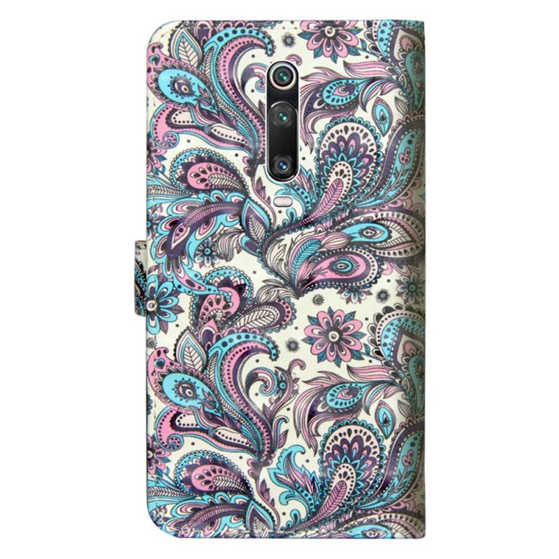 Flip Cover Xiaomi Mi 9T / Mi 9T Pro Mobilcover Mønstrede Blomster