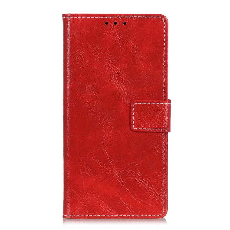 Flip Cover Xiaomi Mi 9T / Mi 9T Pro Sort Mobilcover Skinnende Og Synlige Sømme