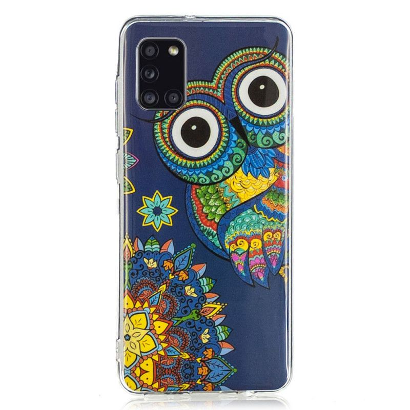 Cover for Samsung Galaxy A31 Fluorescerende Mandalaugle