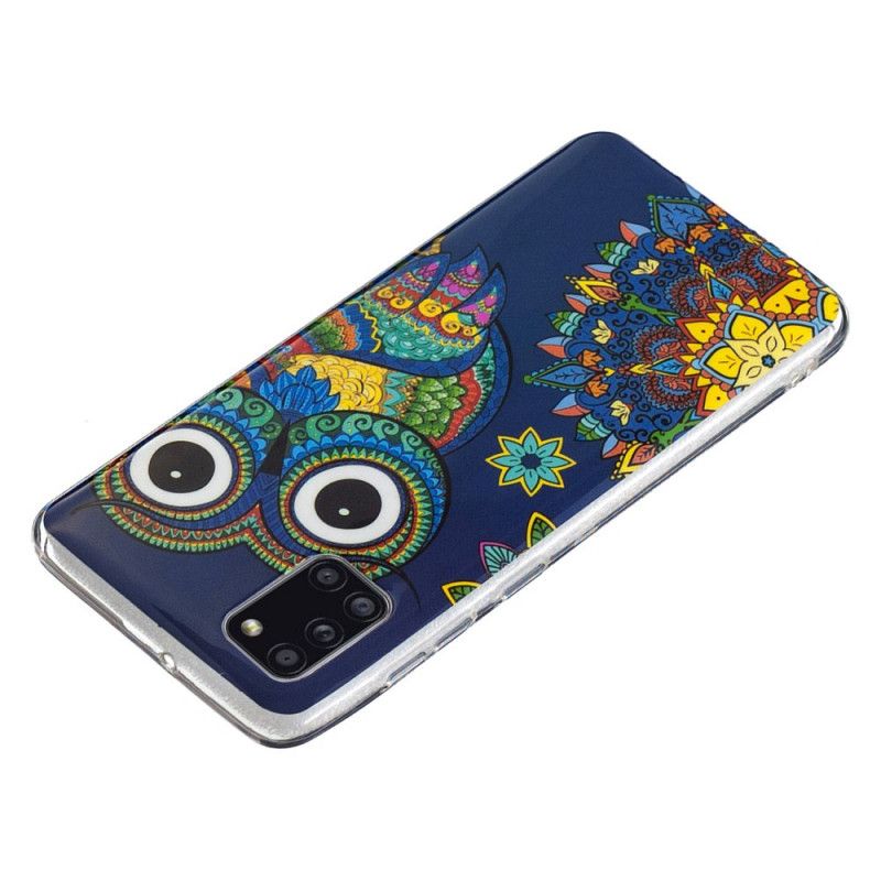 Cover for Samsung Galaxy A31 Fluorescerende Mandalaugle