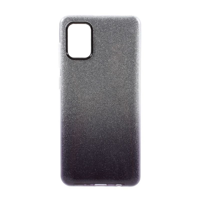 Cover for Samsung Galaxy A31 Sort Prangende Gradientfarve