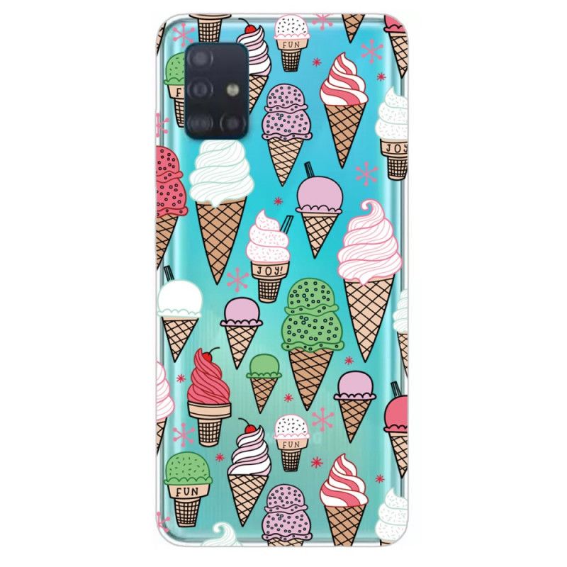 Cover Samsung Galaxy A31 Flødeis