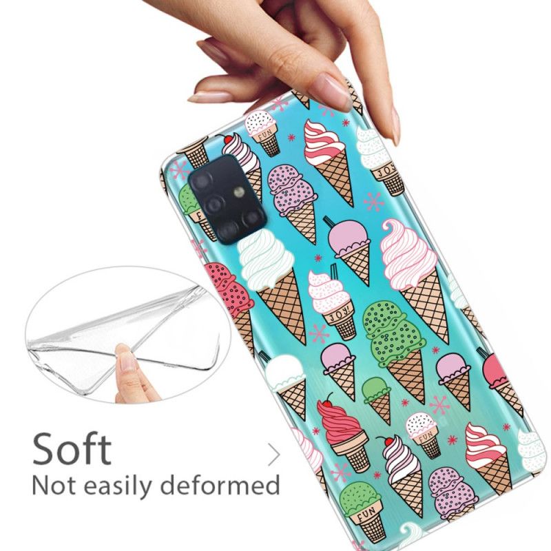 Cover Samsung Galaxy A31 Flødeis