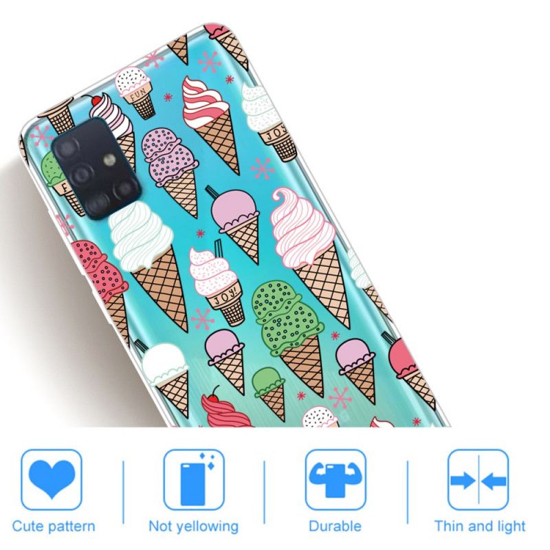 Cover Samsung Galaxy A31 Flødeis