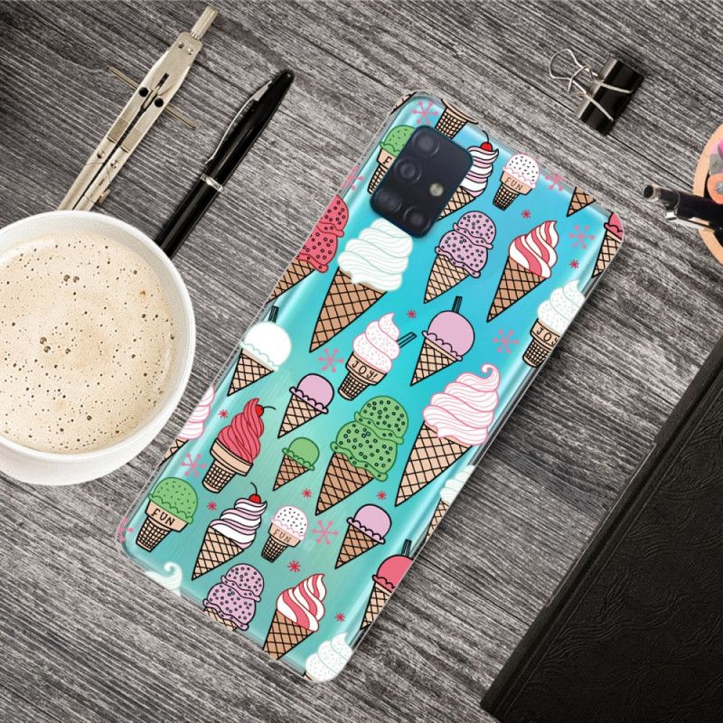 Cover Samsung Galaxy A31 Flødeis