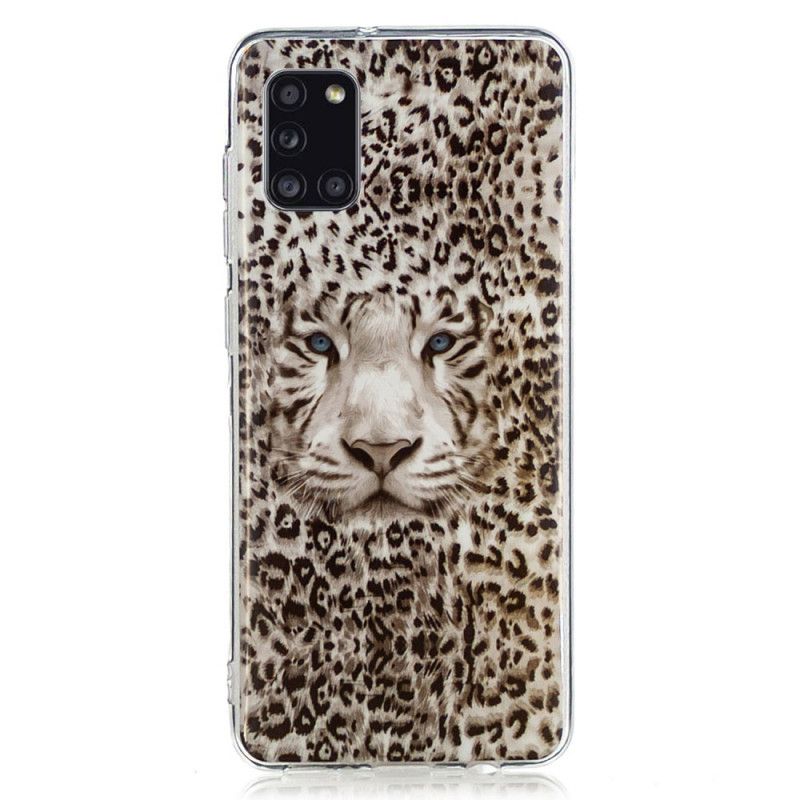 Cover Samsung Galaxy A31 Fluorescerende Leopard