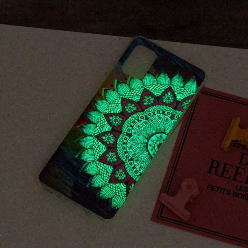 Cover Samsung Galaxy A31 Fluorescerende Mandala Original