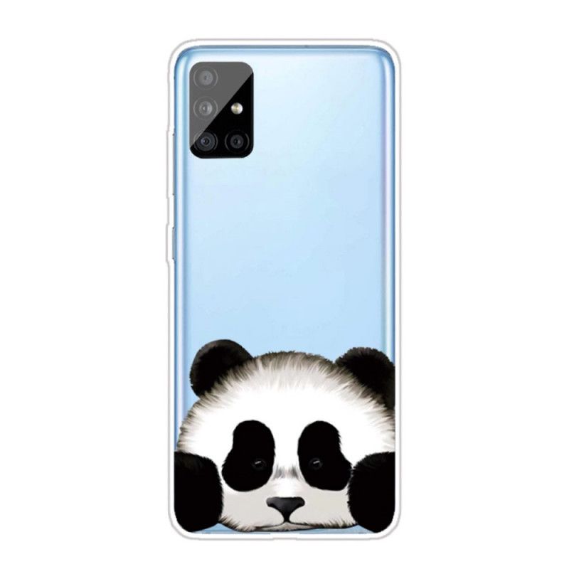 Cover Samsung Galaxy A31 Gennemsigtig Panda