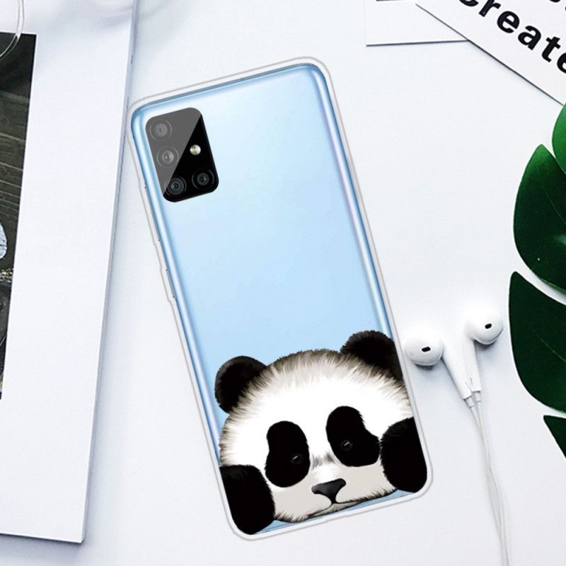 Cover Samsung Galaxy A31 Gennemsigtig Panda