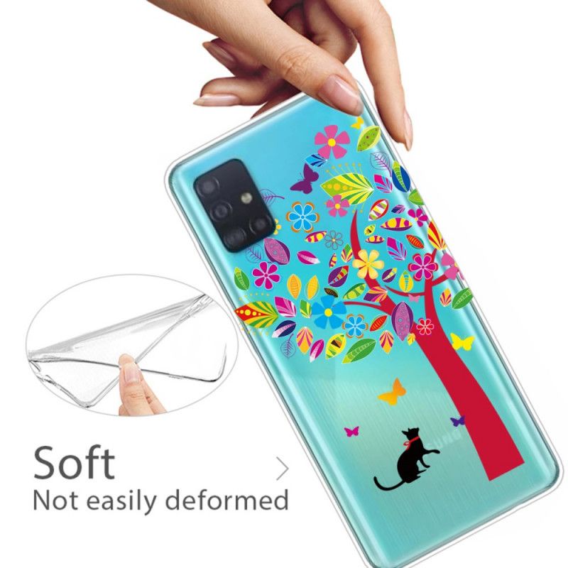 Cover Samsung Galaxy A31 Kat Under Træet Original