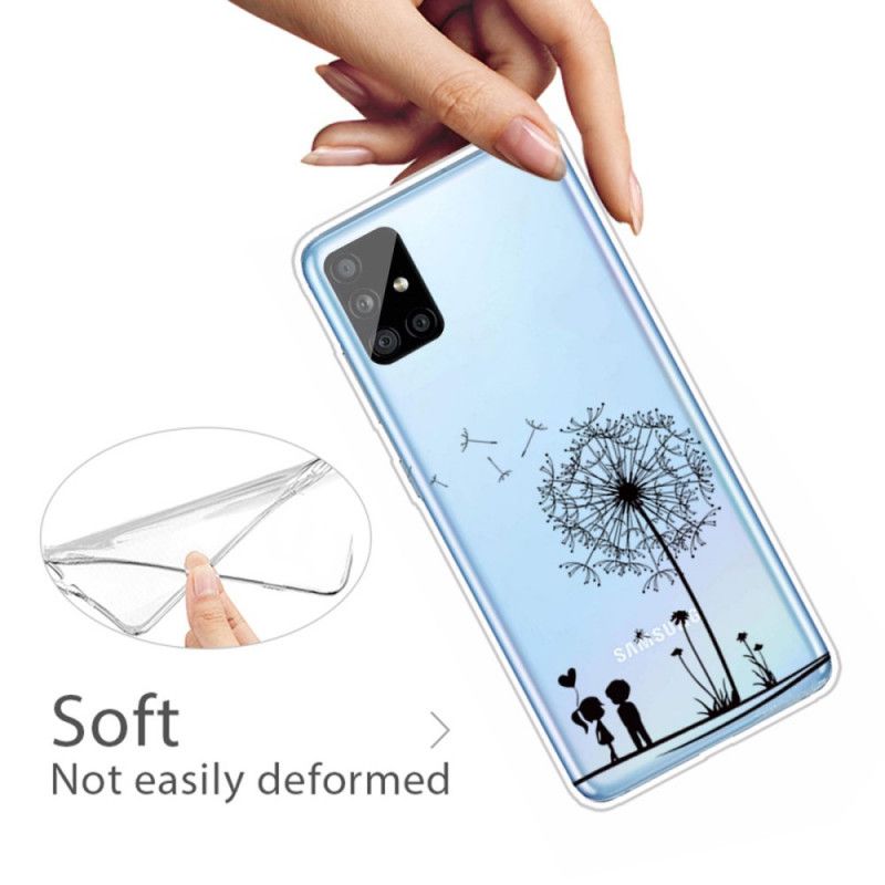 Cover Samsung Galaxy A31 Mælkebøtte Kærlighed