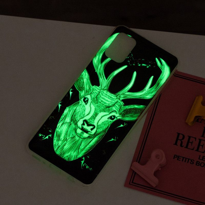 Cover Samsung Galaxy A31 Majestætisk Fluorescerende Hjorte